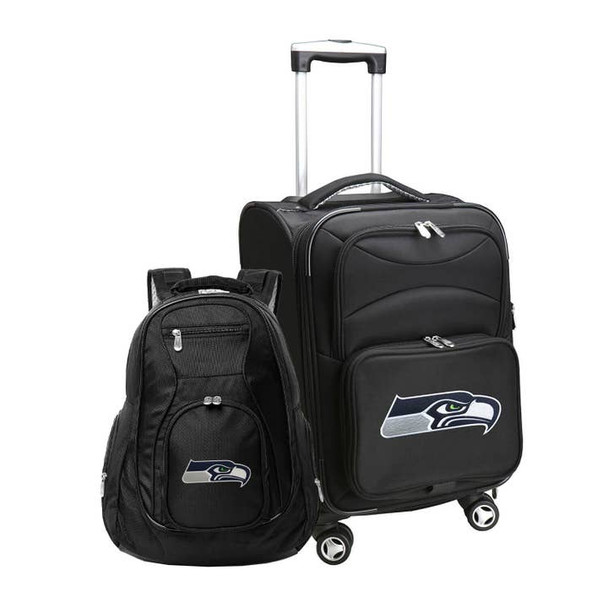 Seattle Seahawks 21" Carry-On & Backpack Set