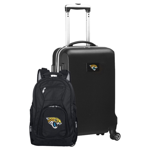 Jacksonville Jaguars Deluxe 2 Piece Backpack & Carry-On Set