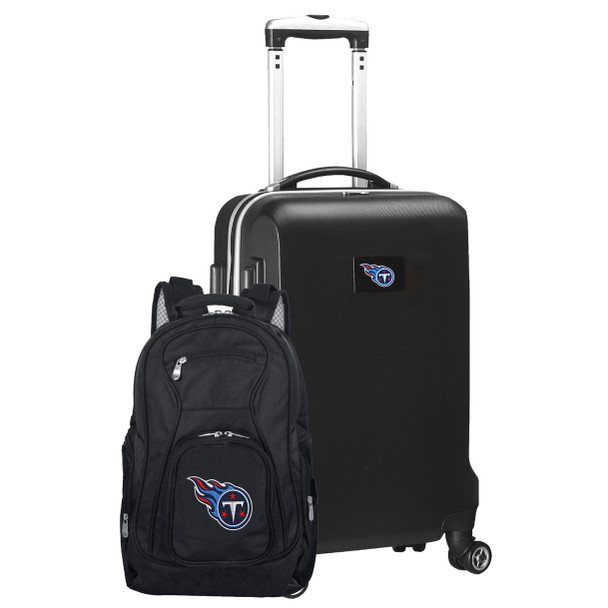 Tennessee Titans Deluxe 2 Piece Backpack & Carry-On Set