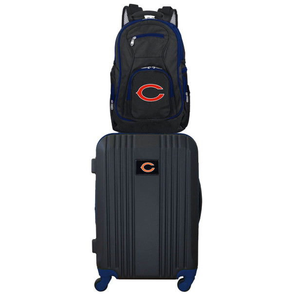 Chicago Bears Premium 2 Piece Backpack & Carry-On Set
