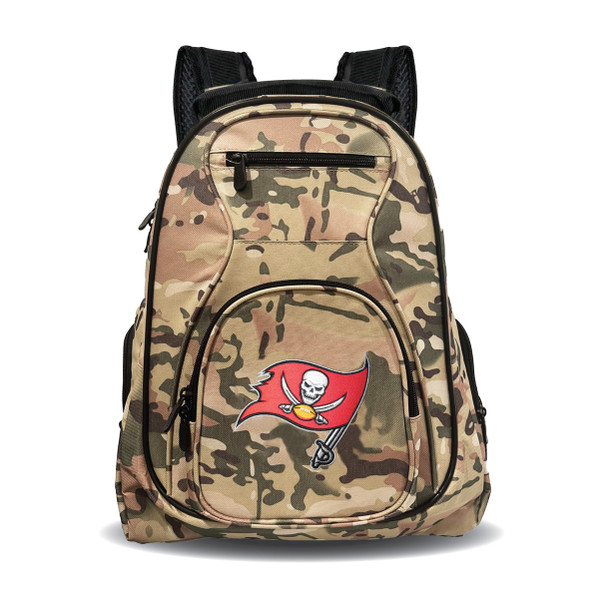 Tampa Bay Buccaneers 19" Premium Camo Laptop Backpack