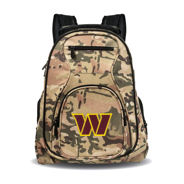 Washington Commanders 19" Premium Camo Laptop Backpack