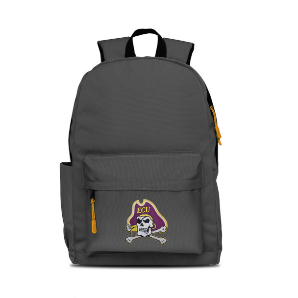 East Carolina Pirates Campus Laptop Backpack - Gray