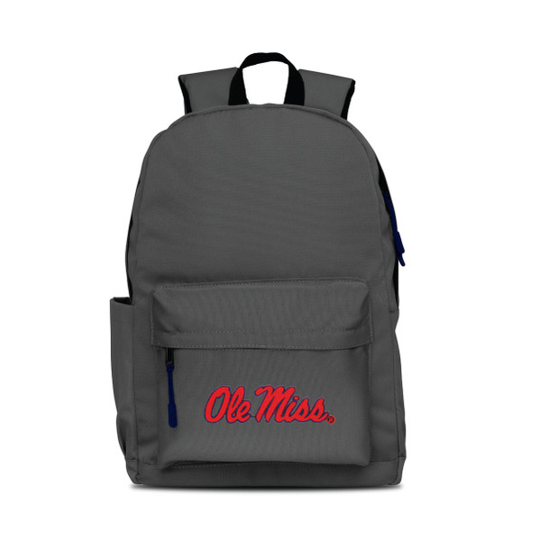 Mississippi Rebels Campus Laptop Backpack - Gray