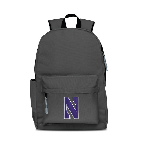 Northwestern Wildcats Campus Laptop Backpack - Gray