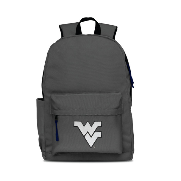 West Virginia Mountaineers Campus Laptop Backpack - Gray