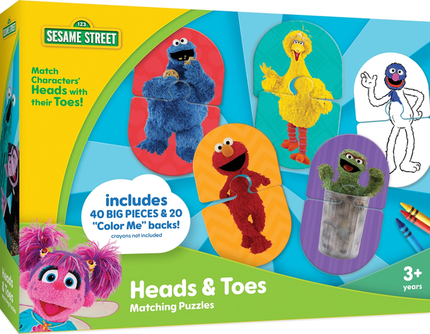Sesame Street - Heads & Toes Matching Puzzles