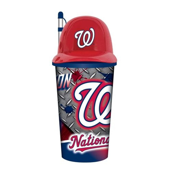Washington Nationals Helmet Cup 32oz Plastic with Straw