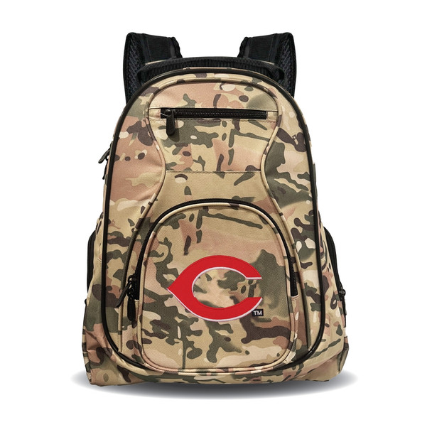 Cincinnati Reds 19" Premium Laptop Backpack Camo