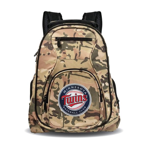 Minnesota Twins 19" Premium Laptop Backpack Camo
