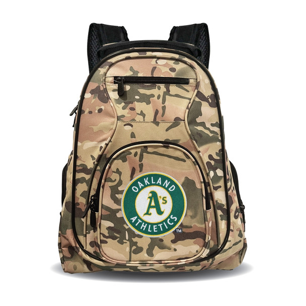 Oakland Athletics 19" Premium Laptop Backpack Camo