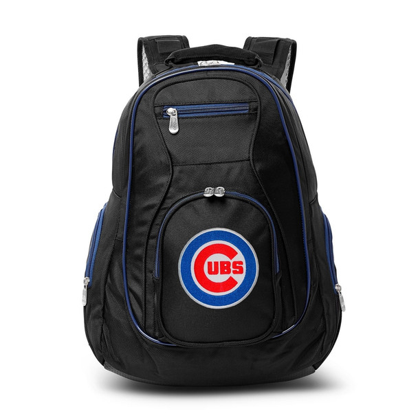 Chicago Cubs 19" Premium Laptop Backpack with Colored Trim