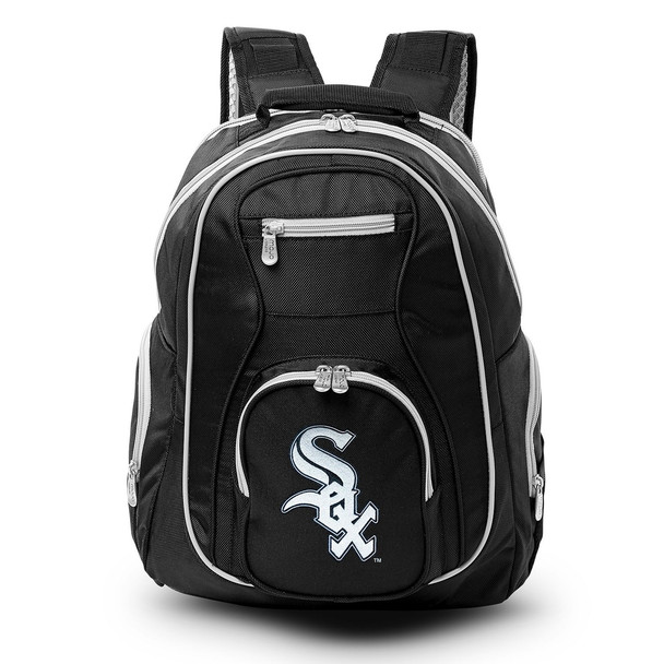 Chicago White Sox 19" Premium Laptop Backpack with Colored Trim