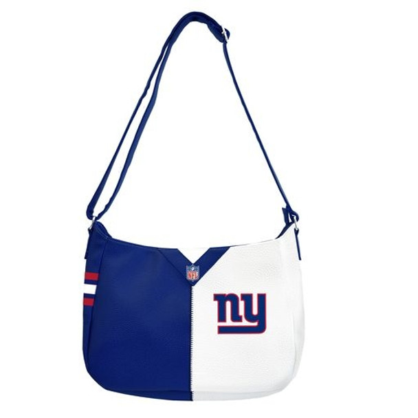 New York Giants Pebble Split Hobo Bag