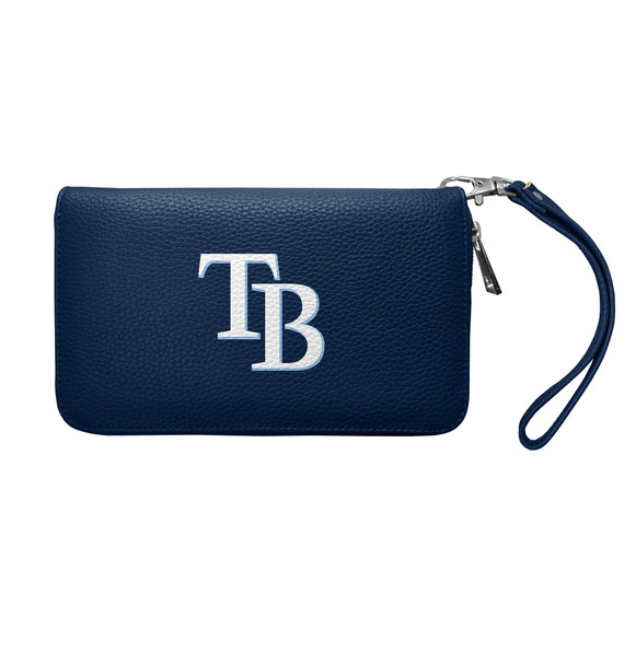 Tampa Bay Rays Pebble Organizer Zip Wallet