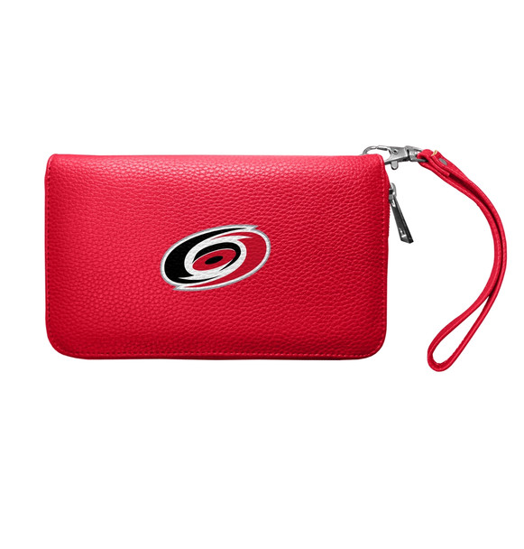 Carolina Hurricanes Pebble Organizer Zip Wallet