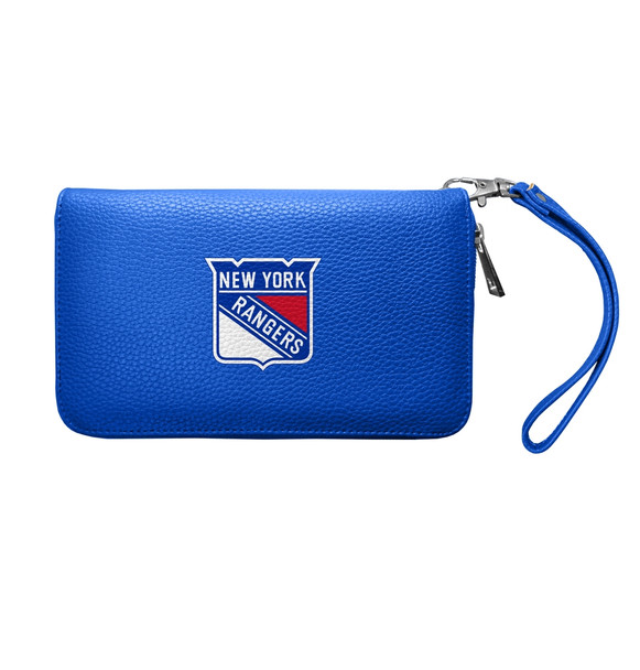 New York Rangers Pebble Organizer Zip Wallet