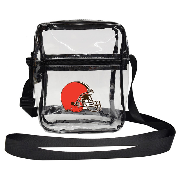 Cleveland Browns Clear Sideline Purse Stadium Approved NFL Bag Fan Gear