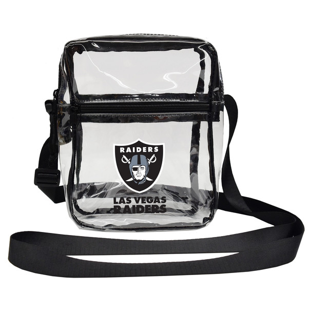 Las Vegas Raiders Clear Sideline Purse Stadium Approved NFL Bag Fan Gear