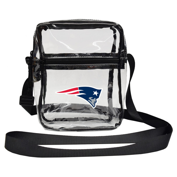 New England Patriots Clear Sideline Purse Stadium Approved NFL Bag Fan Gear