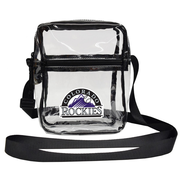 Colorado Rockies Clear Sideline Purse Stadium Approved MLB Bag Fan Gear
