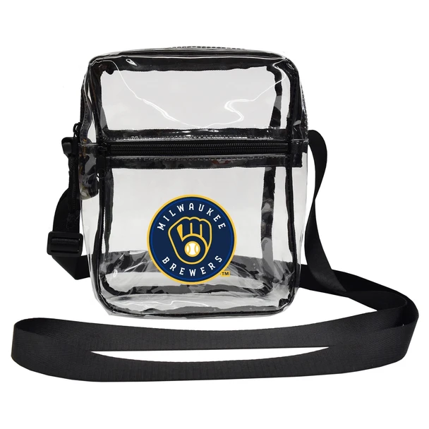 Milwaukee Brewers Clear Sideline Purse Stadium Approved MLB Bag Fan Gear