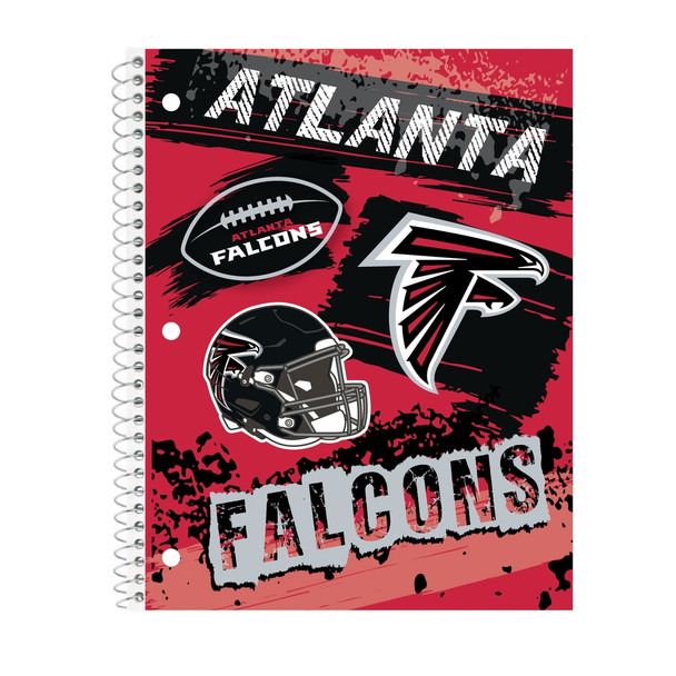Atlanta Falcons Spiral Notebook
