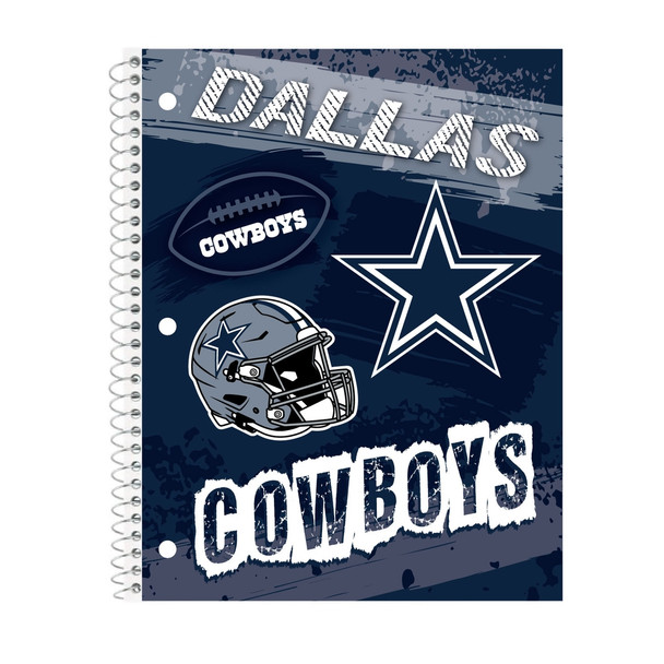 Dallas Cowboys Spiral Notebook NFL School Office Writing Journal