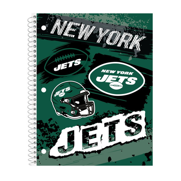 New York Jets Spiral Notebook NFL School Office Writing Journal
