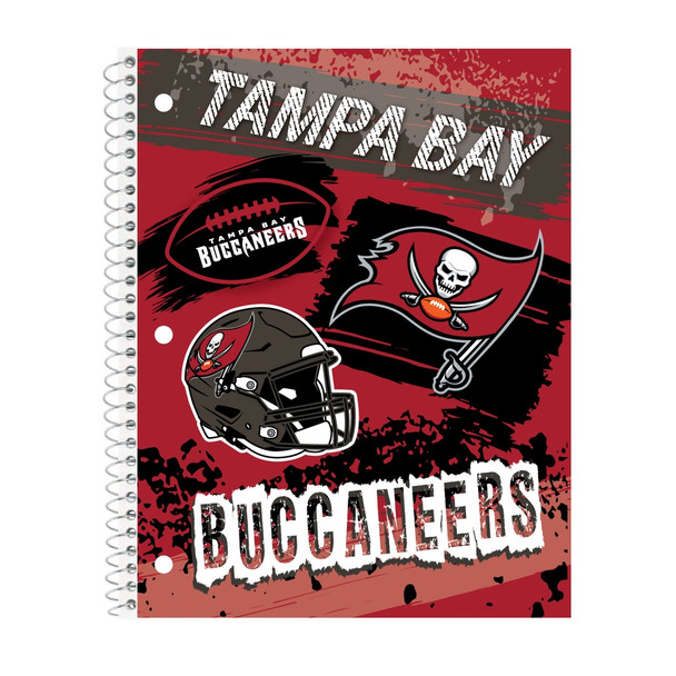 Tampa Bay Buccaneers Spiral Notebook NFL School Office Writing Journal