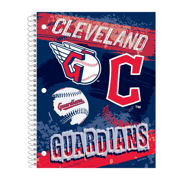 Cleveland Guardians Spiral Notebook MLB School Office Writing Journal