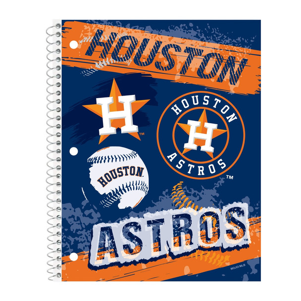 Houston Astros Spiral Notebook MLB School Office Writing Journal