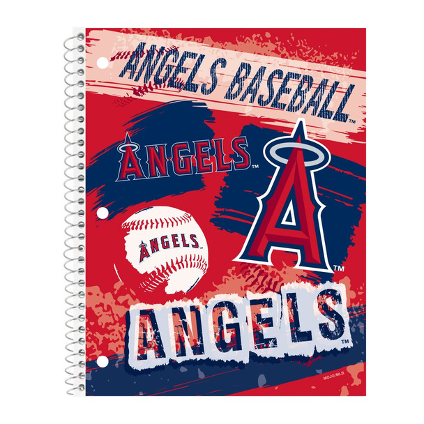 Los Angeles Angels Spiral Notebook MLB School Office Writing Journal