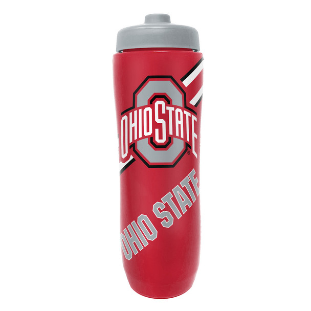 Ohio State Buckeyes Squeezy Water Bottle Sports Drink Bottle Fan Gear
