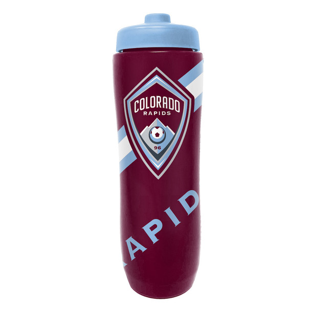 Colorado Rapids Squeezy Water Bottle Sports Drink Bottle Fan Gear