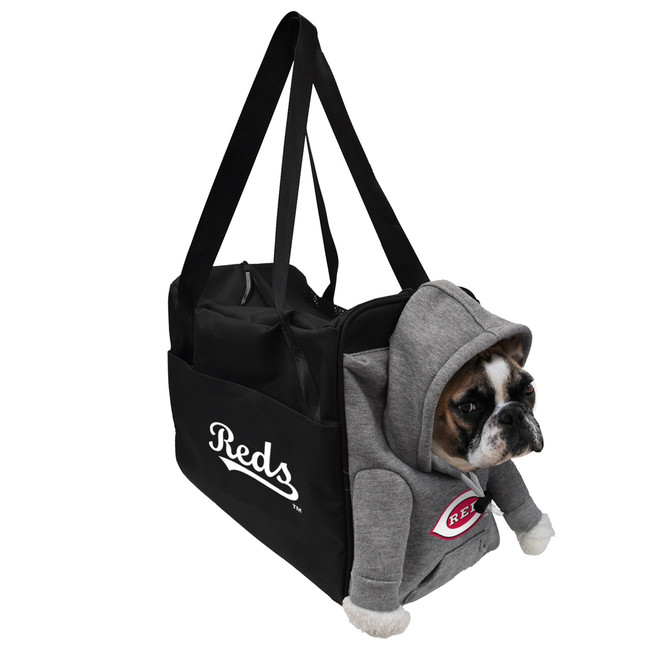 Cincinnati Reds Furry Fan Pet Carrier