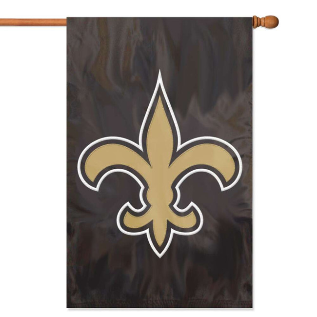 New Orleans Saints Applique Banner Flag