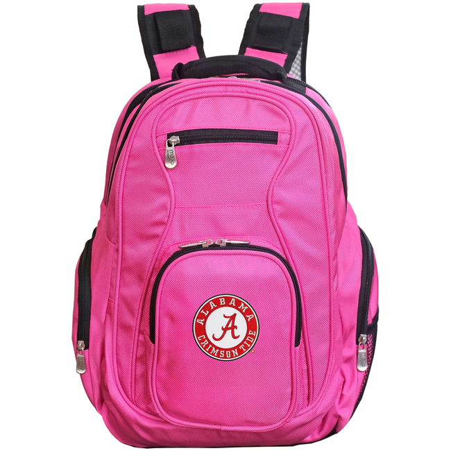 Alabama Crimson Tide 19" Premium Laptop Backpack - Pink