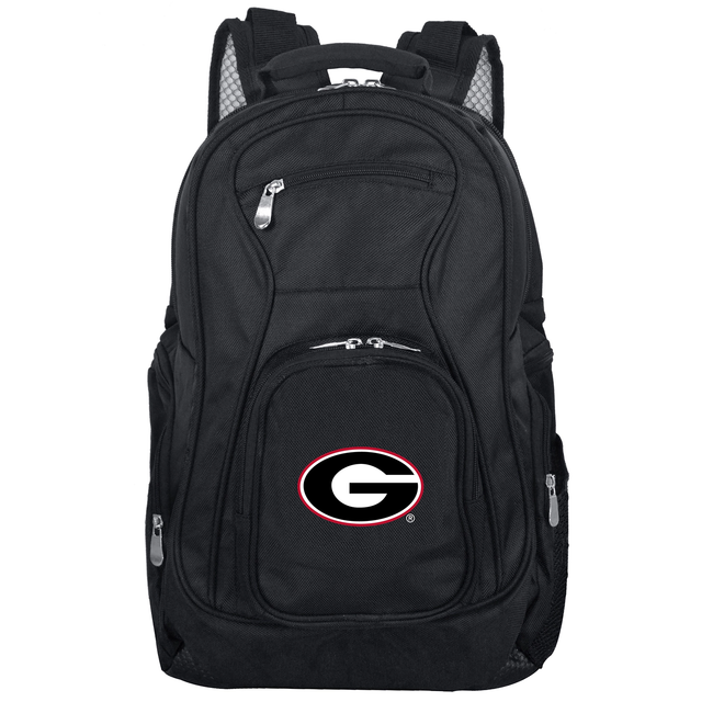 Georgia Bulldogs 19" Premium Laptop Backpack - Black