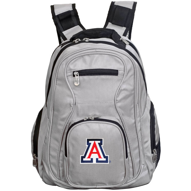 Arizona Wildcats 19" Premium Laptop Backpack - Gray