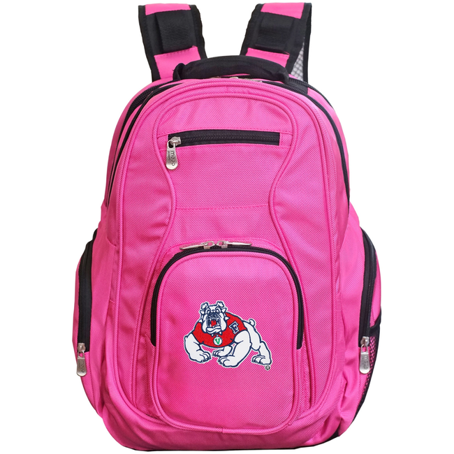 Fresno State  Bulldogs 19" Premium Laptop Backpack - Pink