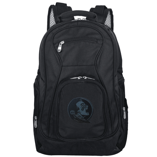 Florida State Seminoles 19" Premium Laptop Backpack - Tonal