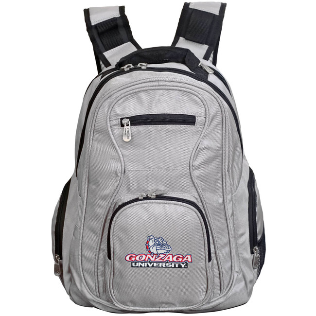 Gonzaga Bulldogs 19" Premium Laptop Backpack - Gray