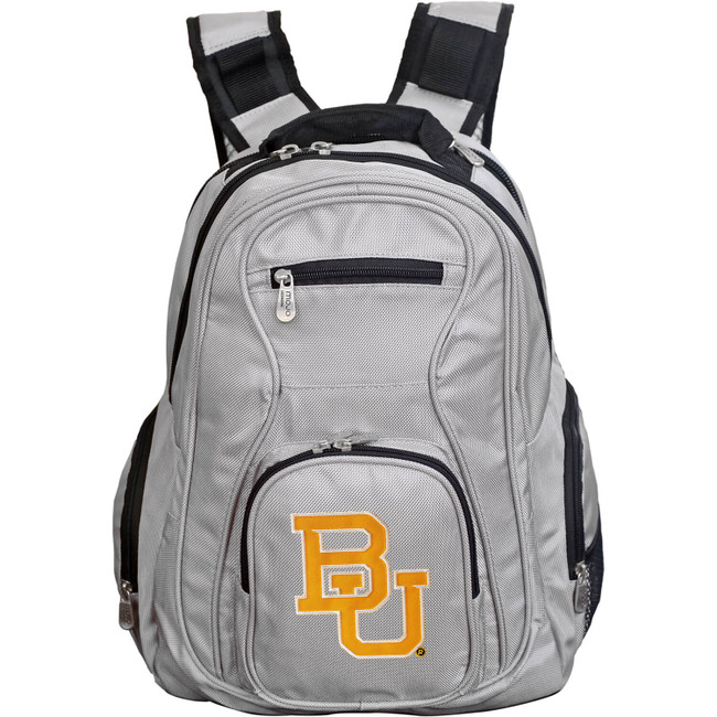 Baylor Bears 19" Premium Laptop Backpack - Gray