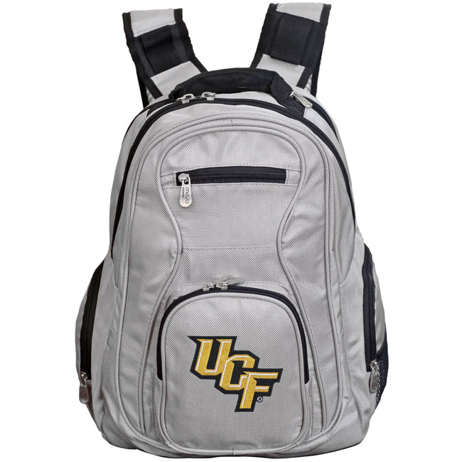 Central Florida Knights 19" Premium Laptop Backpack - Gray