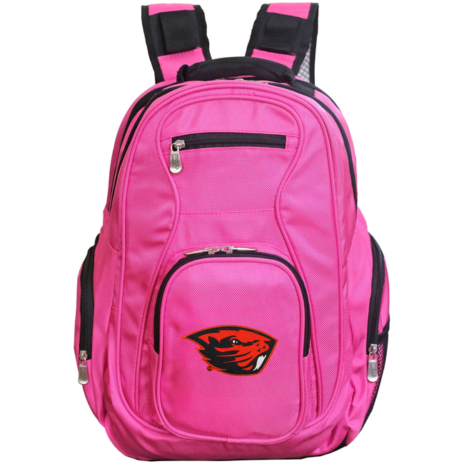 Oregon State Beavers 19" Premium Laptop Backpack - Pink