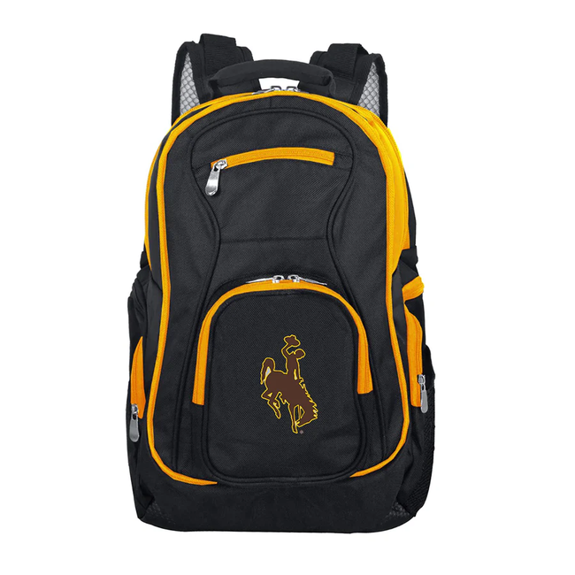 Wyoming Cowboys 19" Premium Laptop Backpack w/ Color Trim