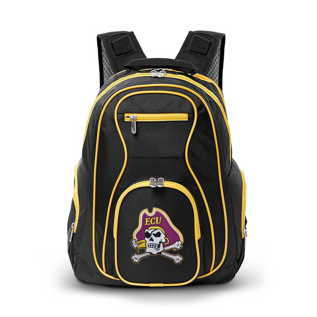 East Carolina Pirates 19"Premium Backpack, Colored Trim
