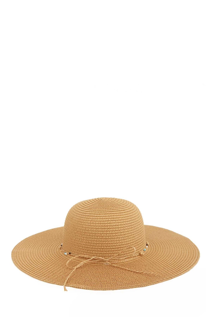 Straw Ribbon Band Sun Hat
