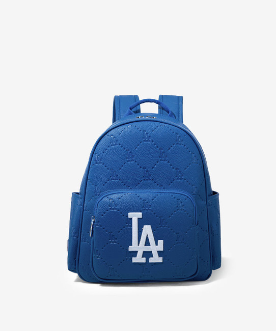 Los Angeles Dodgers Leather Baseball Backpack